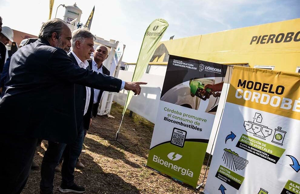 La Provincia expuso el Modelo Cordobés de Producción de Bioenergías