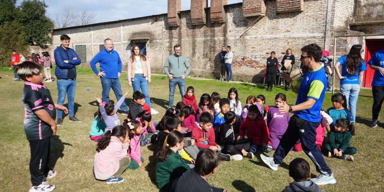 Villa María: Comenzó el programa «Patria» en ocho escuelas de la ciudad