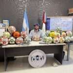 Viamonte: el intendente Manzoni donó su aguinaldo para la compra de pelotas de fútbol