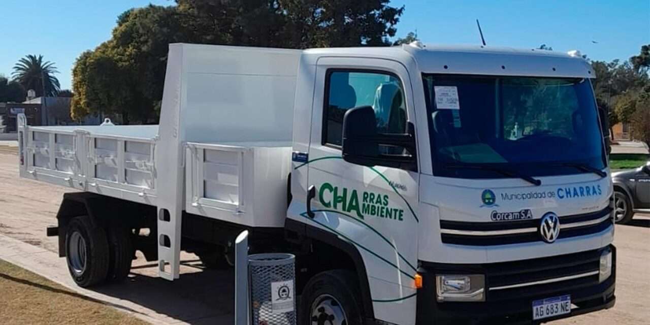 Charras suma un camión 0km al parque automotor