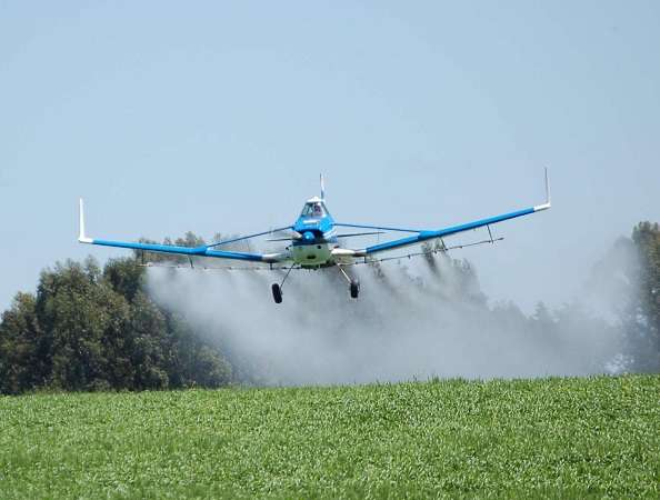 La Aviación Agrícola podría resembrar zonas devastadas por el fuego