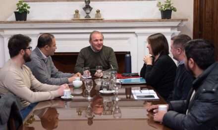 Río Cuarto: El Secretario de Gobierno recibió a la titular del Sindicato de Trabajadores Municipales