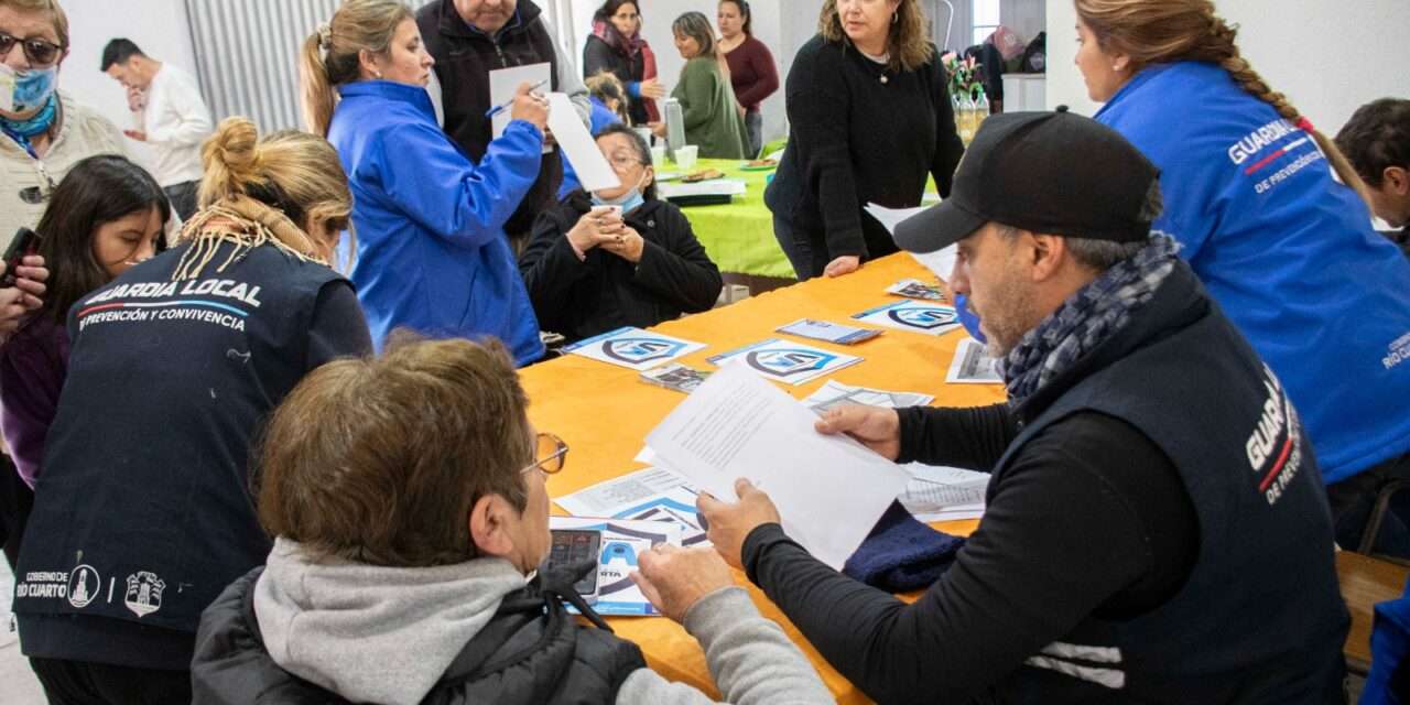 Río Cuarto: más de 50 familias de San José de Calasanz se sumaron a las Alarmas Comunitarias