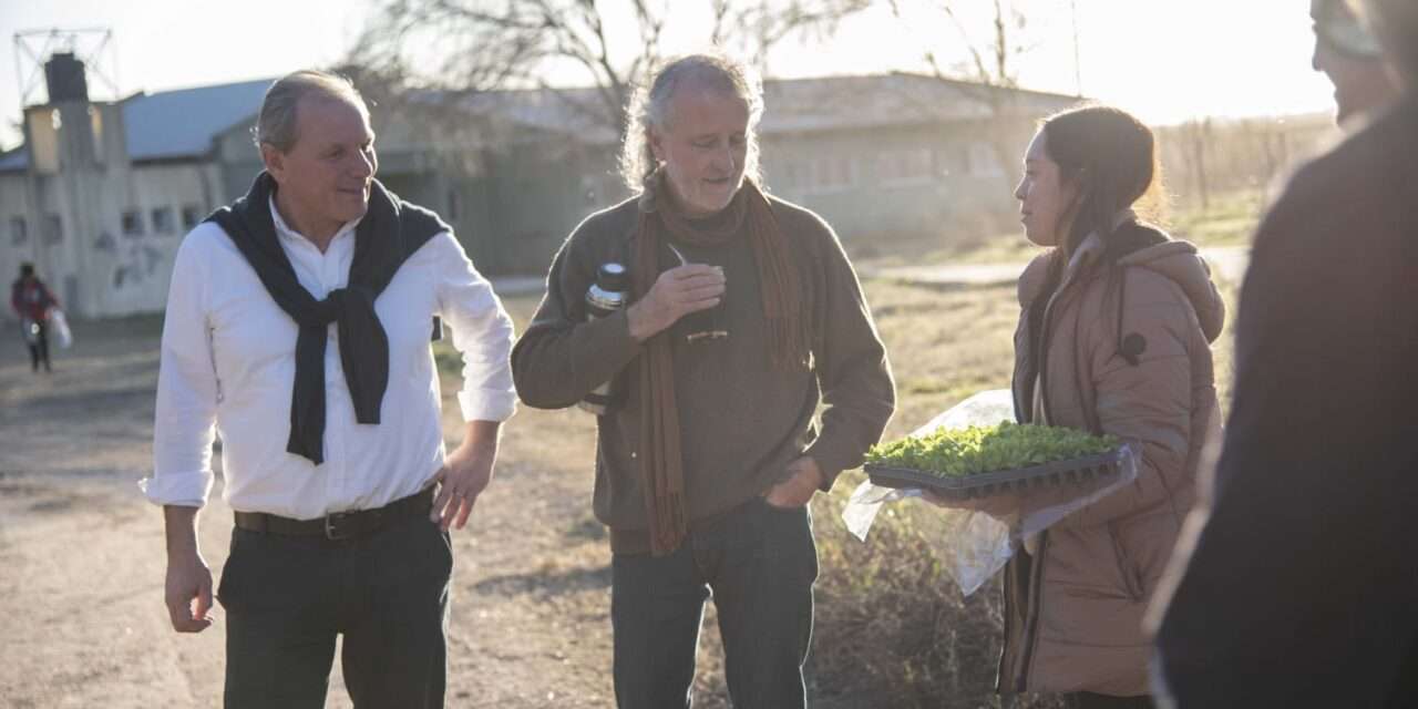 Río Cuarto: De Rivas recorrió la Granja Siquem, un símbolo del compromiso social en la ciudad