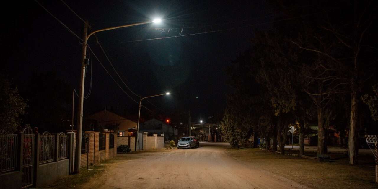 Río Tercero: Barrio el Libertador ya cuenta con más del 90% de luminarias led