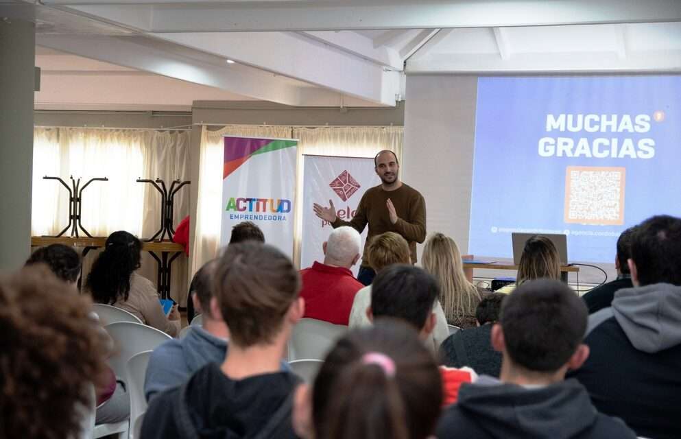 Córdoba Joven presentó su programa “Actitud Emprendedora” en el departamento Roque Sáenz Peña