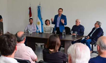 El ministro Martín Gill encabezó jornadas territoriales en departamentos Unión y Marcos Juárez