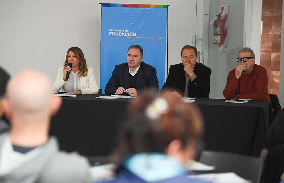 Se realizó la segunda reunión del Consejo Provincial de Educación Técnica y Trabajo