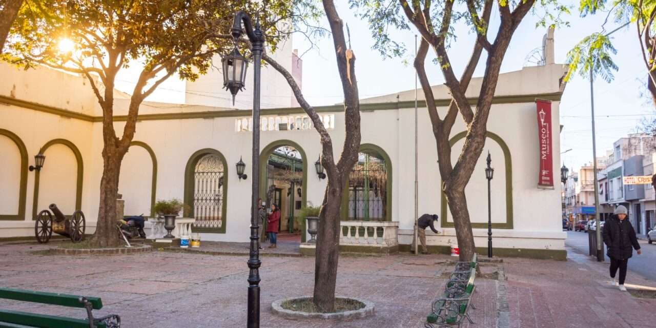 Con la intervención de la plaza del Museo, se inició un ordenamiento de los espacios públicos de Río Cuarto