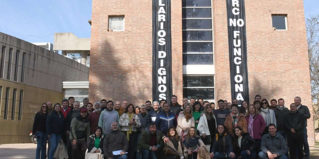 Los trabajadores nodocentes de la UNRC pararán por 48 hs