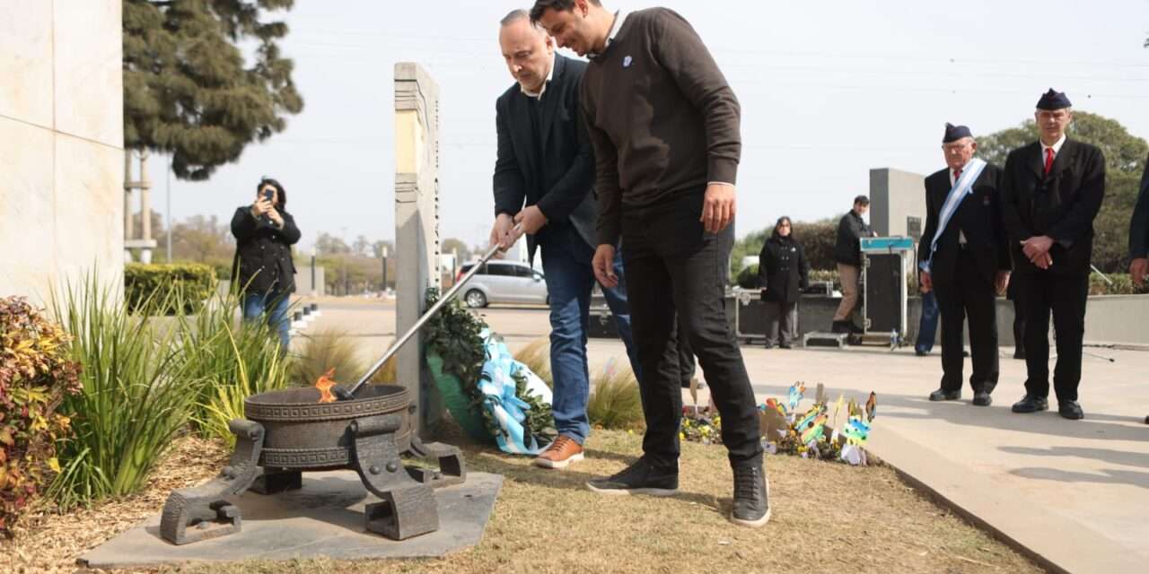 Villa María conmemoró el 174° Aniversario del paso a la inmortalidad del General San Martín