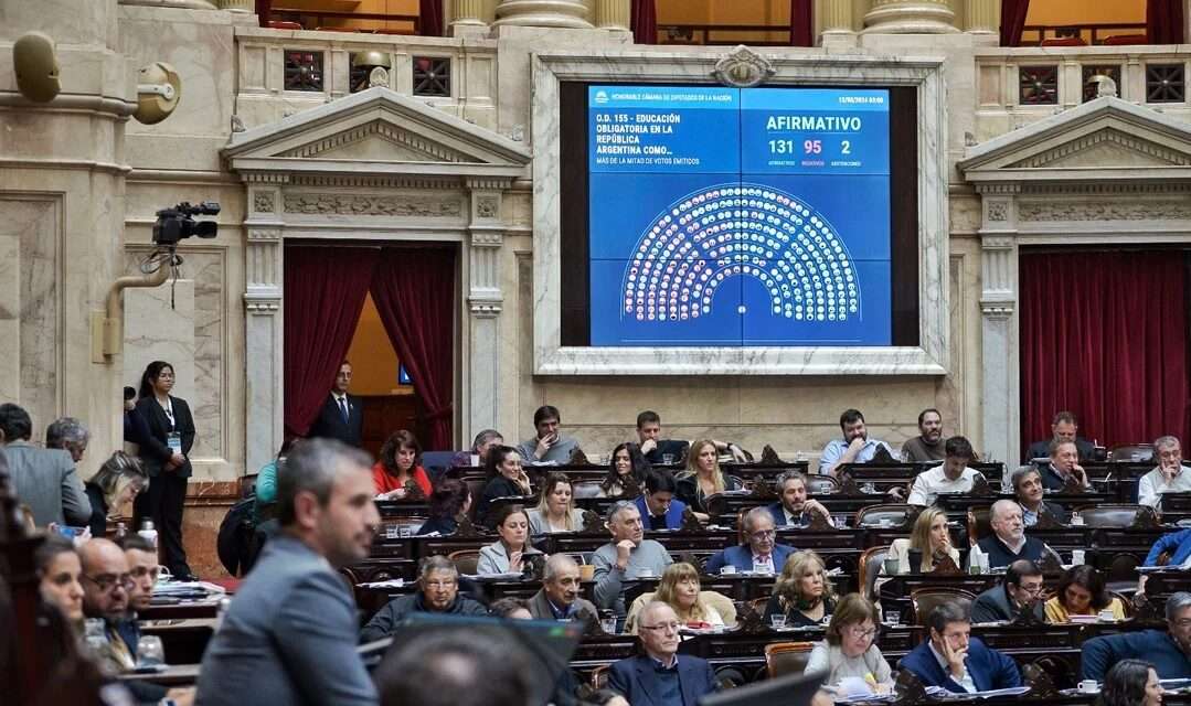 Diputados aprobó y giró al Senado el proyecto que declara a la educación como “servicio esencial”