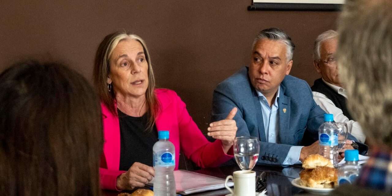 En Villa Huidobro, la Ministra Montero se reunió con intendentes del Depto. General Roca