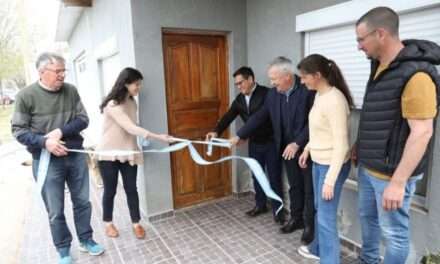 Villa Rossi inauguró la primera etapa de la red domiciliaria de gas