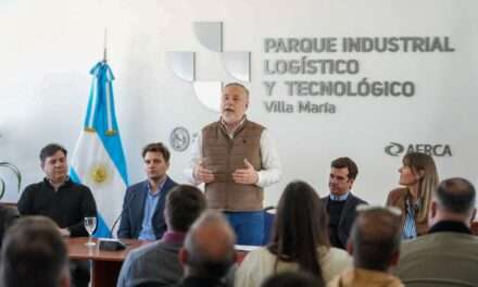 Villa María: el municipio y la provincia presentaron el programa Córdoba Productiva y Sostenible