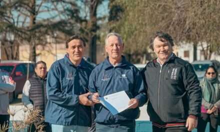 Adelia María: se inauguró la Plazoleta “Veteranos Fútbol Club”