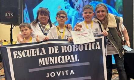 Jovita: estudiantes de la Escuela Municipal de Robótica obtuvieron el primer premio en las olimpíadas de Salta