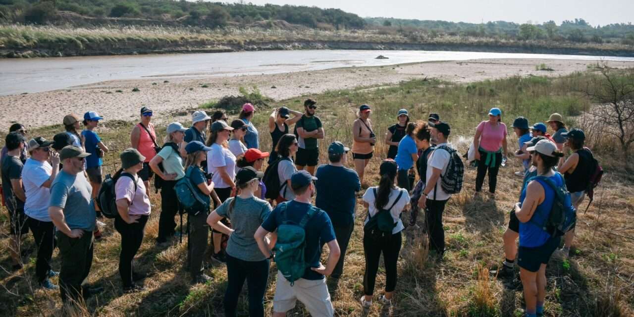 Río Cuarto: se realizó un trekking en la Reserva Chocancharava