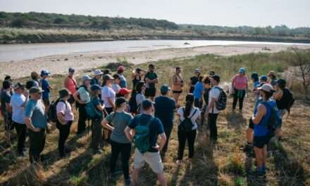 Río Cuarto: se realizó un trekking en la Reserva Chocancharava