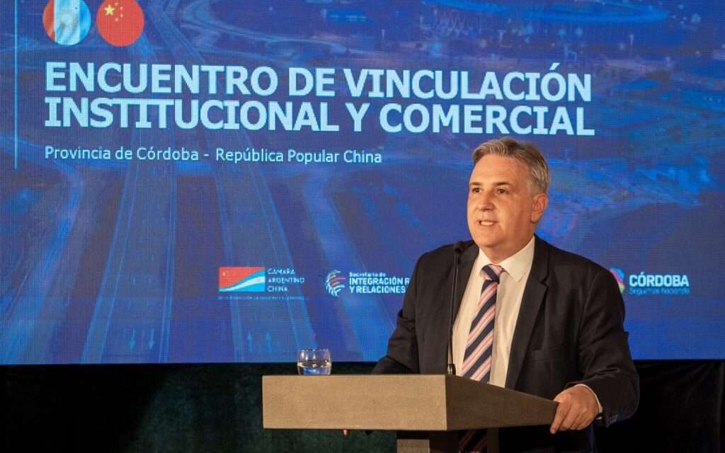 Córdoba y China exploran oportunidades de inversiones y desarrollo de proyectos