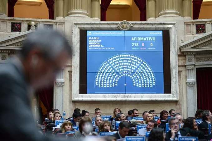 Diputados declaró la emergencia ambiental en Córdoba por los incendios forestales