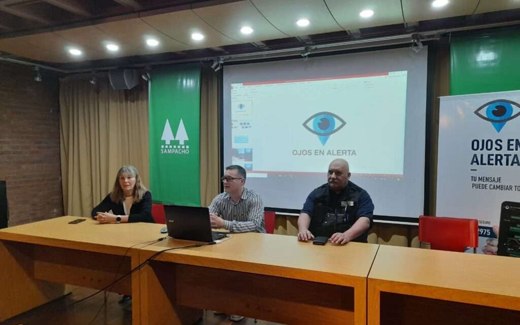 En Sampacho comenzaron las capacitaciones del programa “Ojos en alerta”