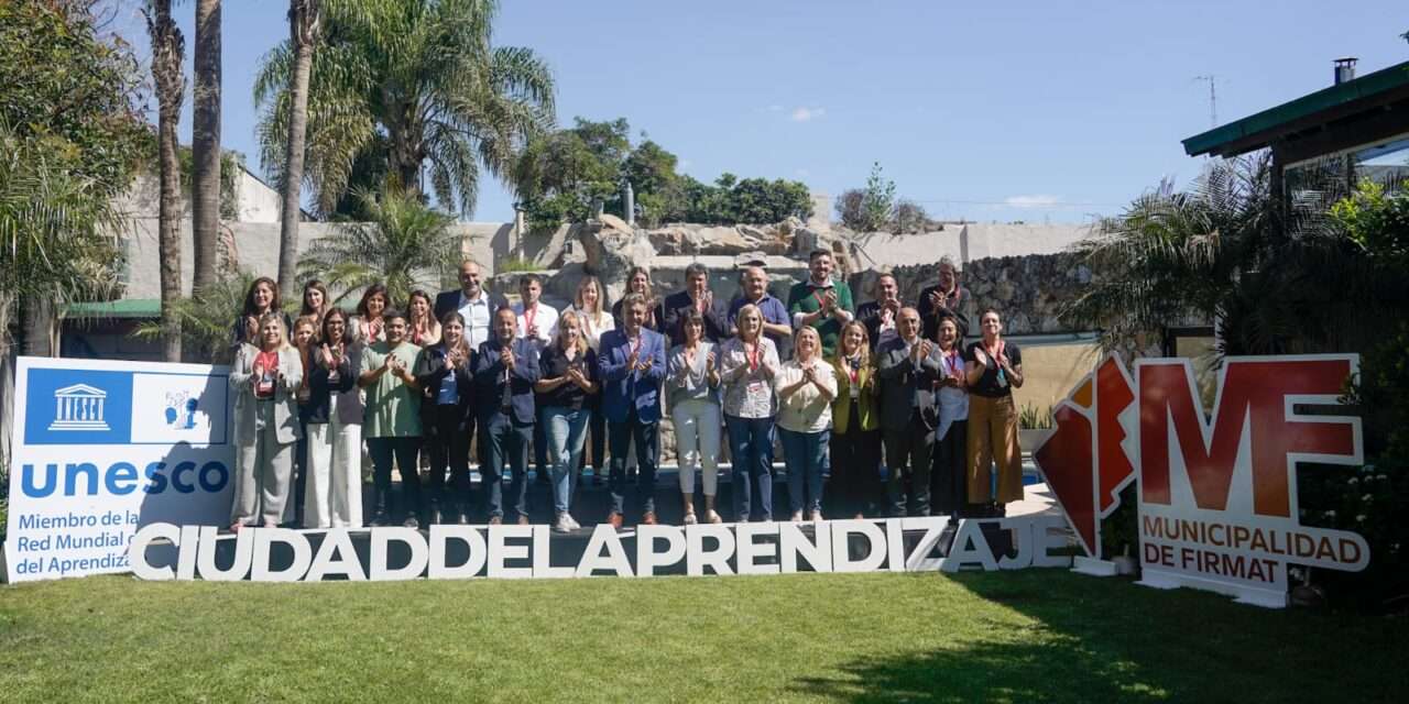 Villa María participó del encuentro anual de red de ciudades del aprendizaje