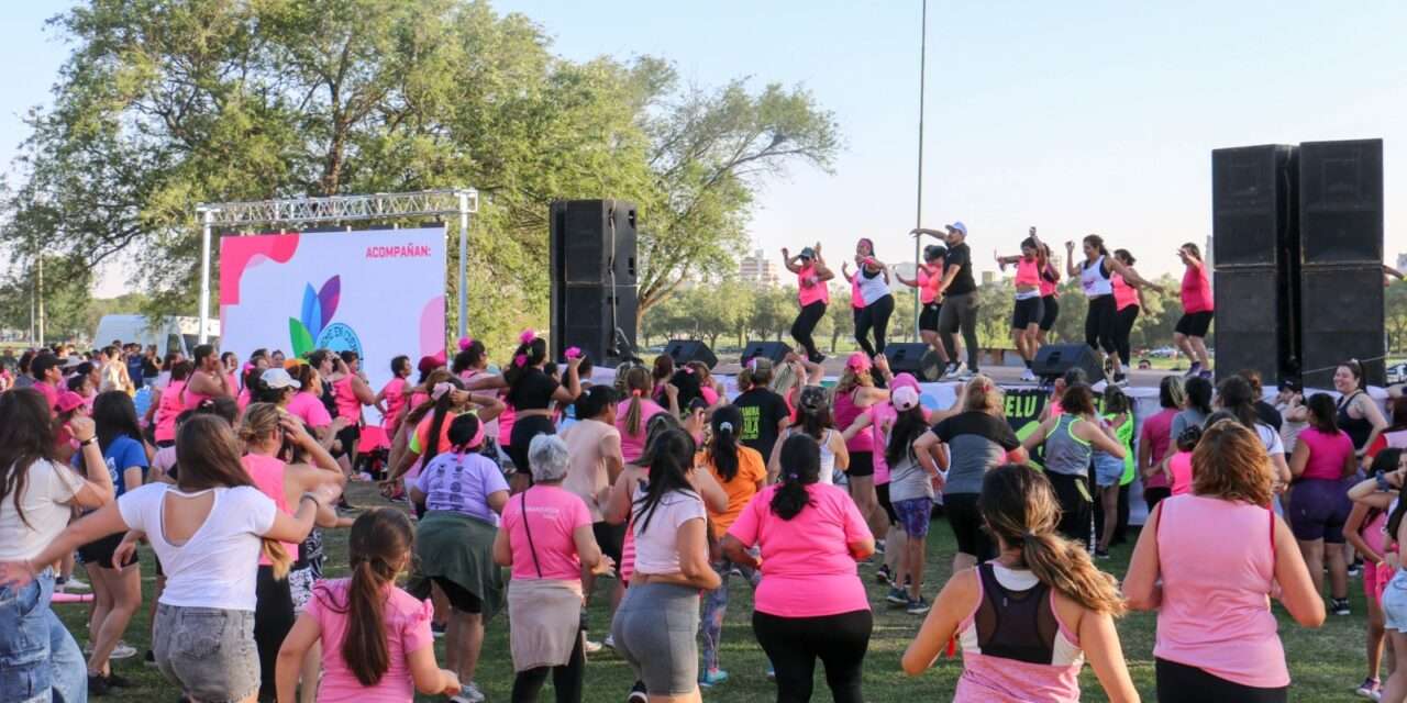 Octubre Rosa: Con una gran jornada de concientización se desarrolló el “Córdoba Baila en Río Cuarto”