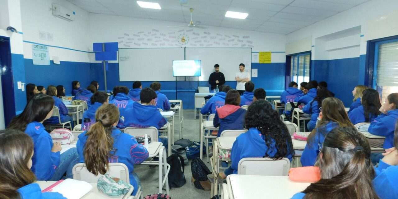 Adelia María: se realizó una charla de prevención sobre el Bullying