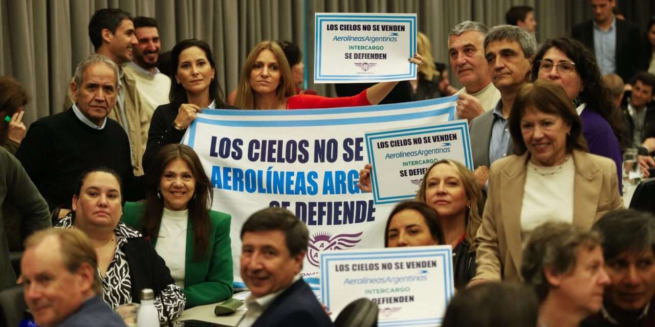 Privatización de Aerolíneas: en medio del conflicto gremial, Diputados reanuda la discusión en comisiones