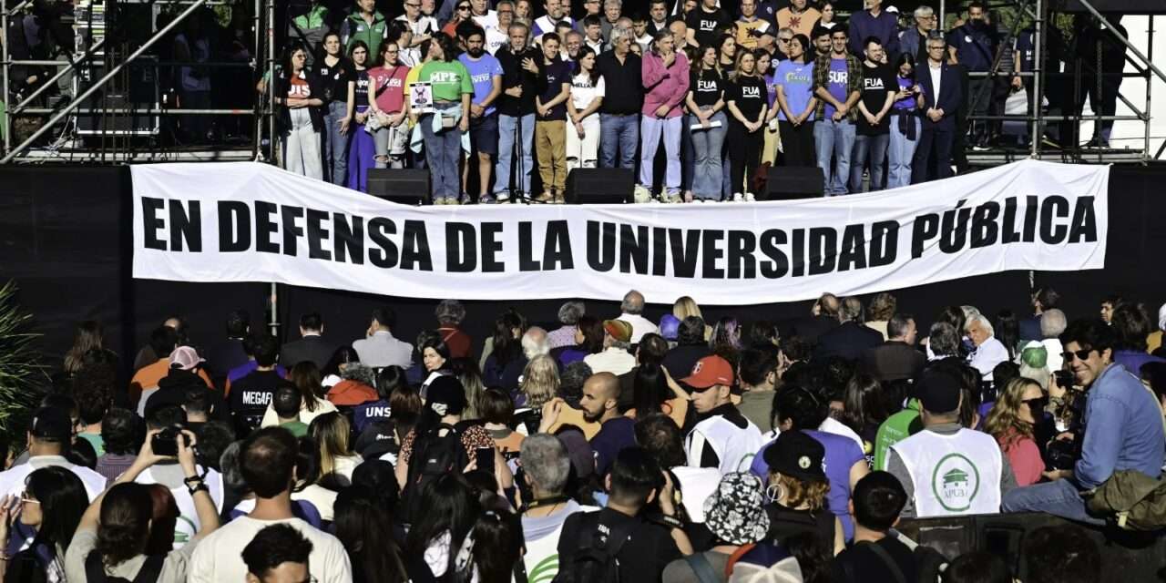 Marcha Universitaria: “Es un error entender como un gasto lo que el Estado destina a educación”