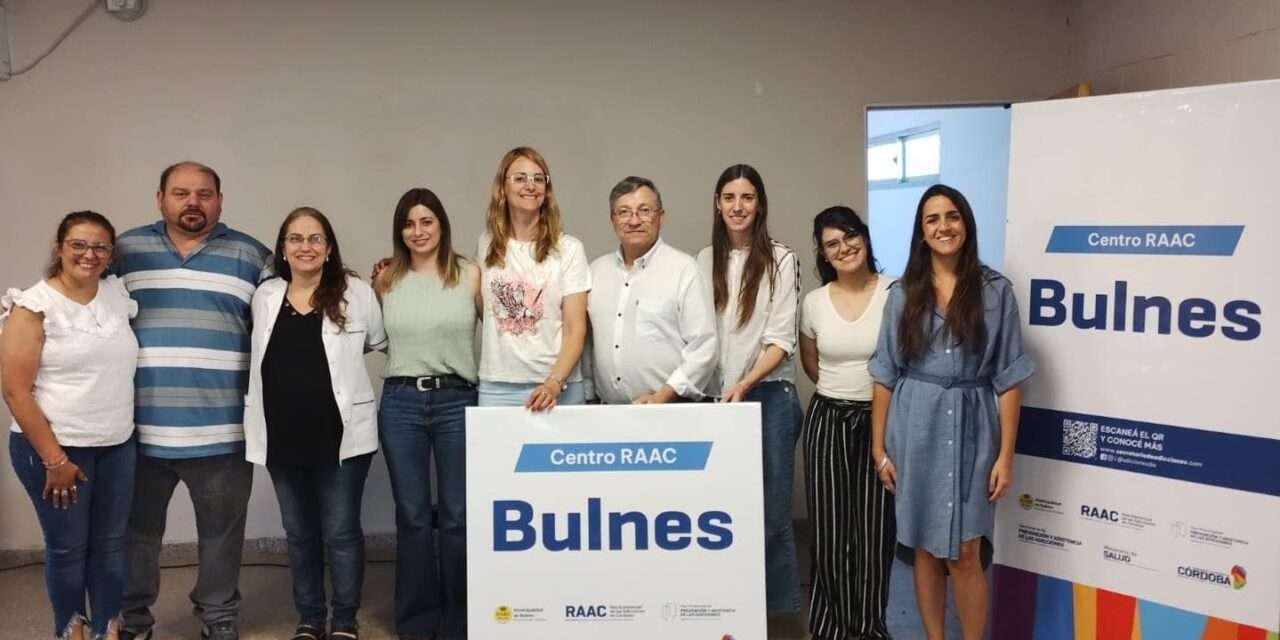 Se inauguró el Centro RAAC en Bulnes