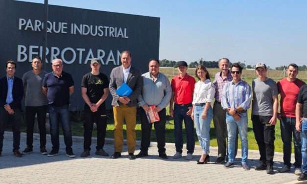 Berrotarán: la provincia entregó 20 millones para el potenciamiento del parque industrial