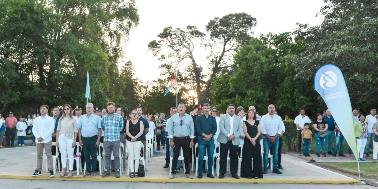 Buchardo: celebración del 120° Aniversario con acto y desfile cívico