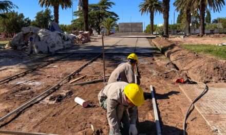 Villa Huidobro: representantes del gobierno provincial visitaron las obras