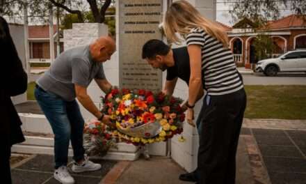 Río Tercero homenajeó a las víctimas del atentado del 3 de noviembre