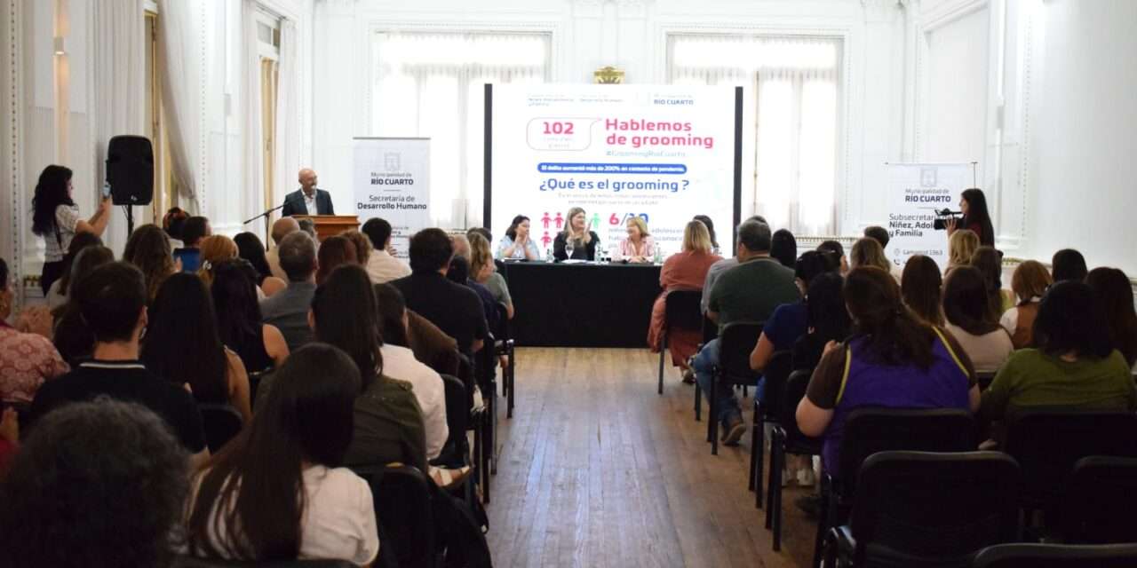 Conversatorio sobre los derechos de niñas, niños y adolescentes en Río Cuarto