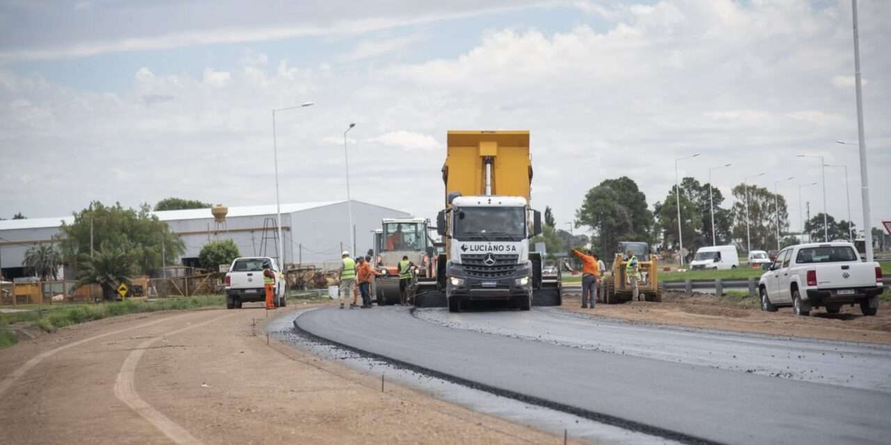 Nueva Circunvalación en Río Cuarto: importante nivel de avance en el primer tramo de la obra