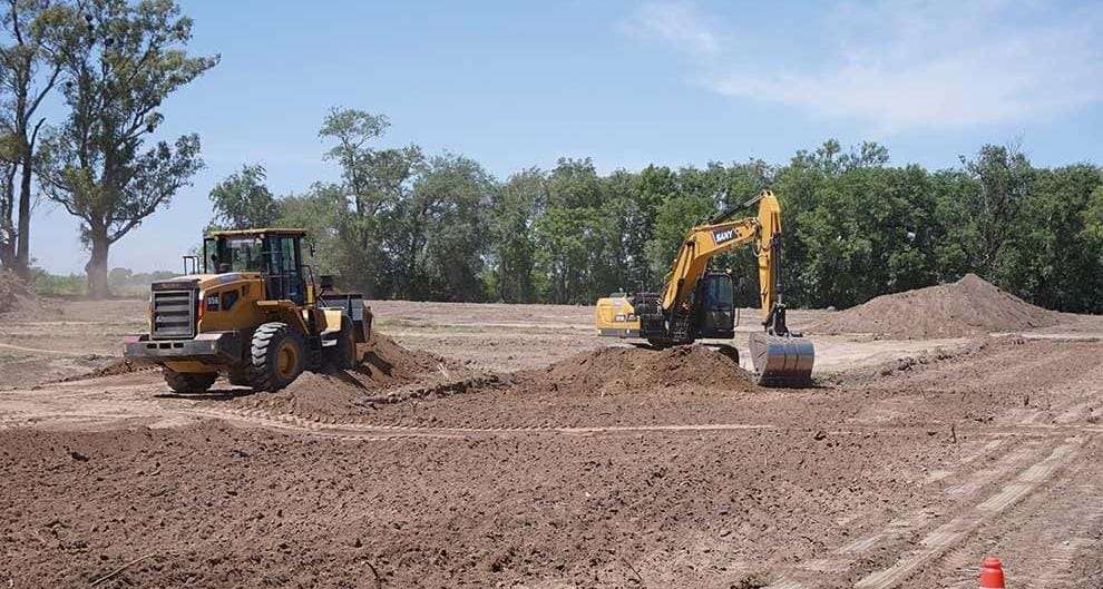 Almafuerte: la Provincia comenzó la obra de saneamiento cloacal