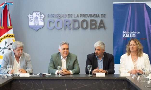 Región Centro: Córdoba fue sede de una nueva reunión de la Mesa de Salud