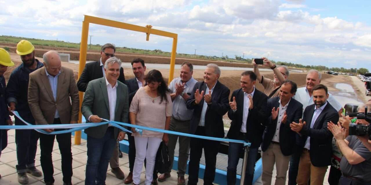 Llaryora inauguró el acueducto ganadero más grande de la provincia