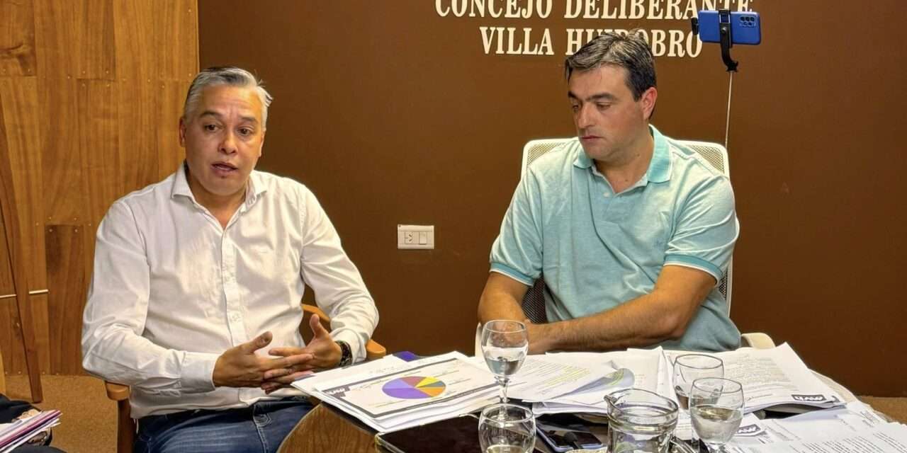 Villa Huidobro: Quiroga presentó el Presupuesto 2025