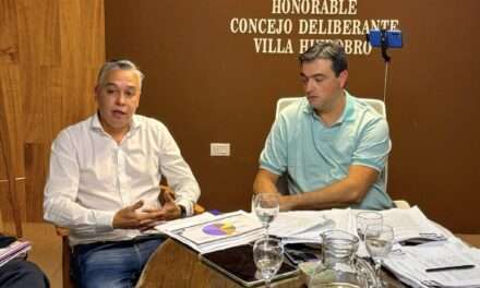 Villa Huidobro: Quiroga presentó el Presupuesto 2025