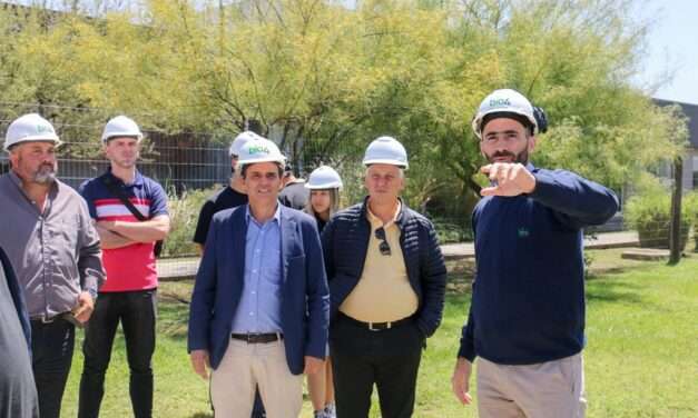 Río Cuarto: Intendentes del sur provincial recorrieron la planta de Bio4