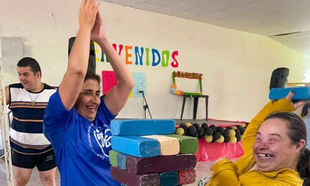 Laboulaye: la escuela Amanecer fue sede de un nuevo encuentro de deporte adaptado