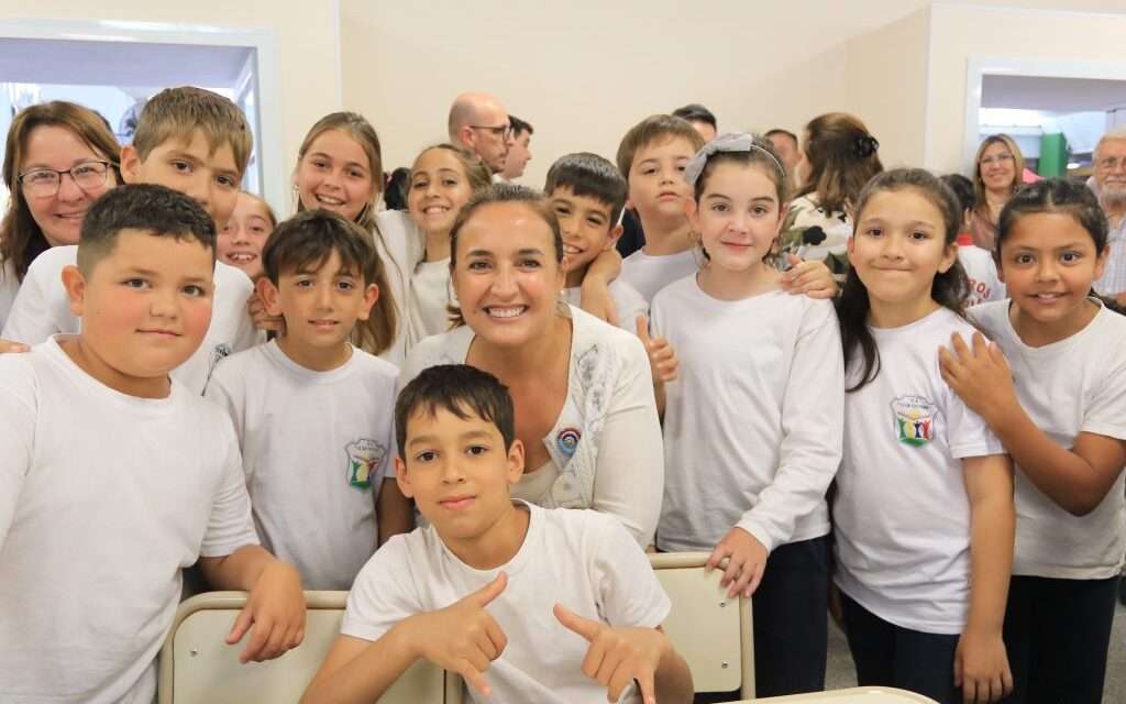 Etruria: inauguraron el Taller de Usos Múltiples en el Centro Educativo 12 de Octubre