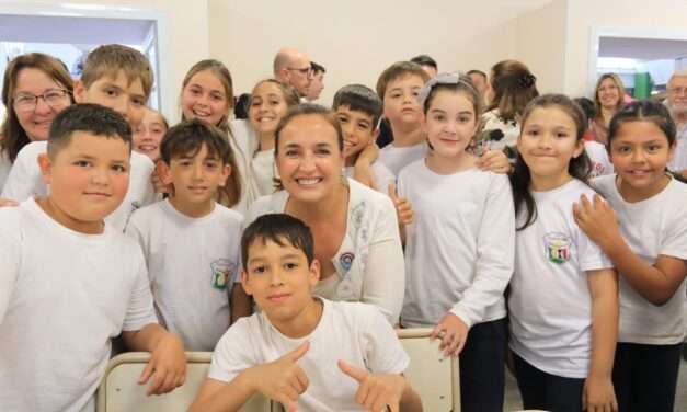 Etruria: inauguraron el Taller de Usos Múltiples en el Centro Educativo 12 de Octubre