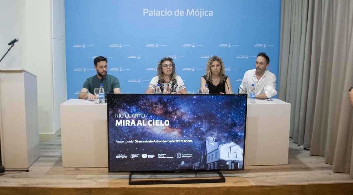 Río Cuarto: reabren el Observatorio del Colegio Nacional tras su restauración