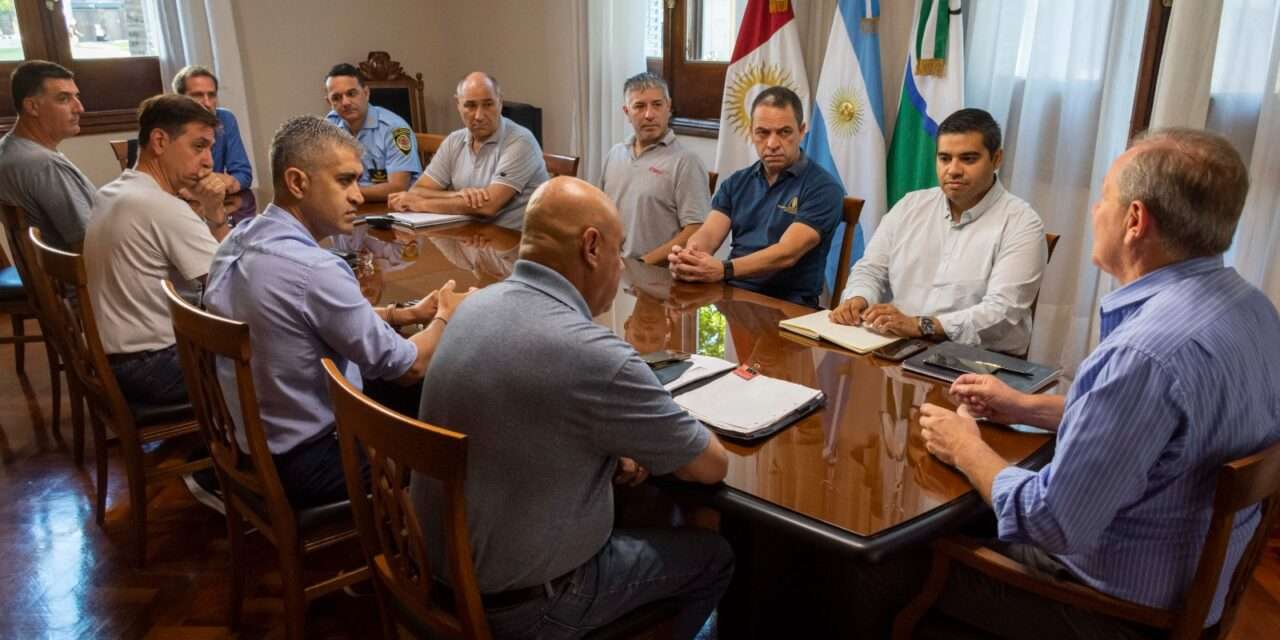 Tras el temporal en Río Cuarto, De Rivas fortalece el Centro Único de Operaciones de Emergencias