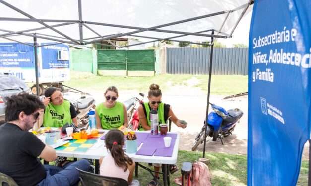 Río Cuarto: La Muni en Tu Barrio despidió el año en barrio Las Ferias